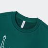 Adidas Originals Clover X Chang Csun X Su Yi Ming Triple Collaboration Series Comic Skateboard Print Sport Pullover Hoodie Men Tops Green IK4314