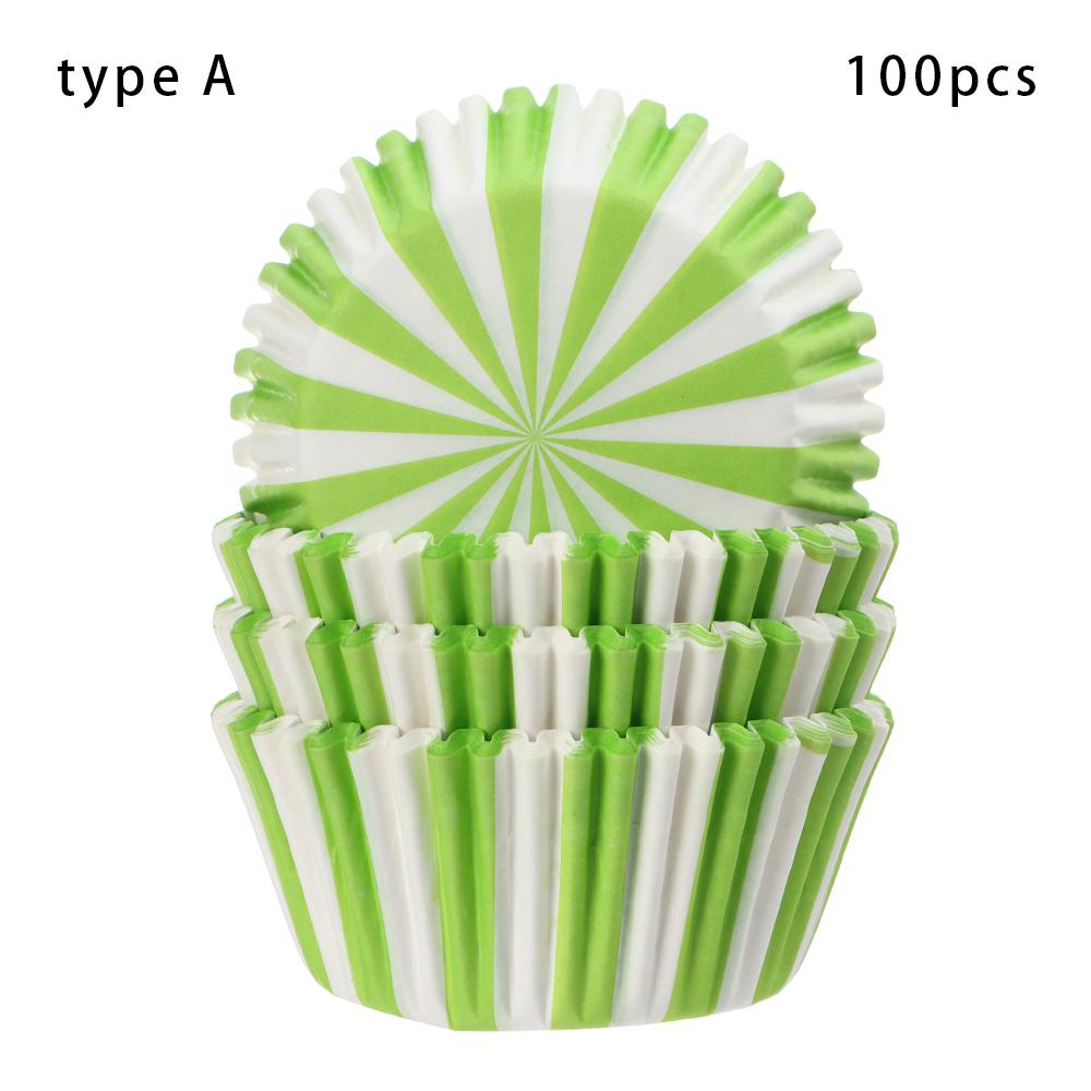 50 Stück/Packung Papier-Cupcake-Förmchen Tulpenblüten-Schokoladen-Cupcake-Hülle Back-Muffin-Halter Hochzeits-Party-Zubehör