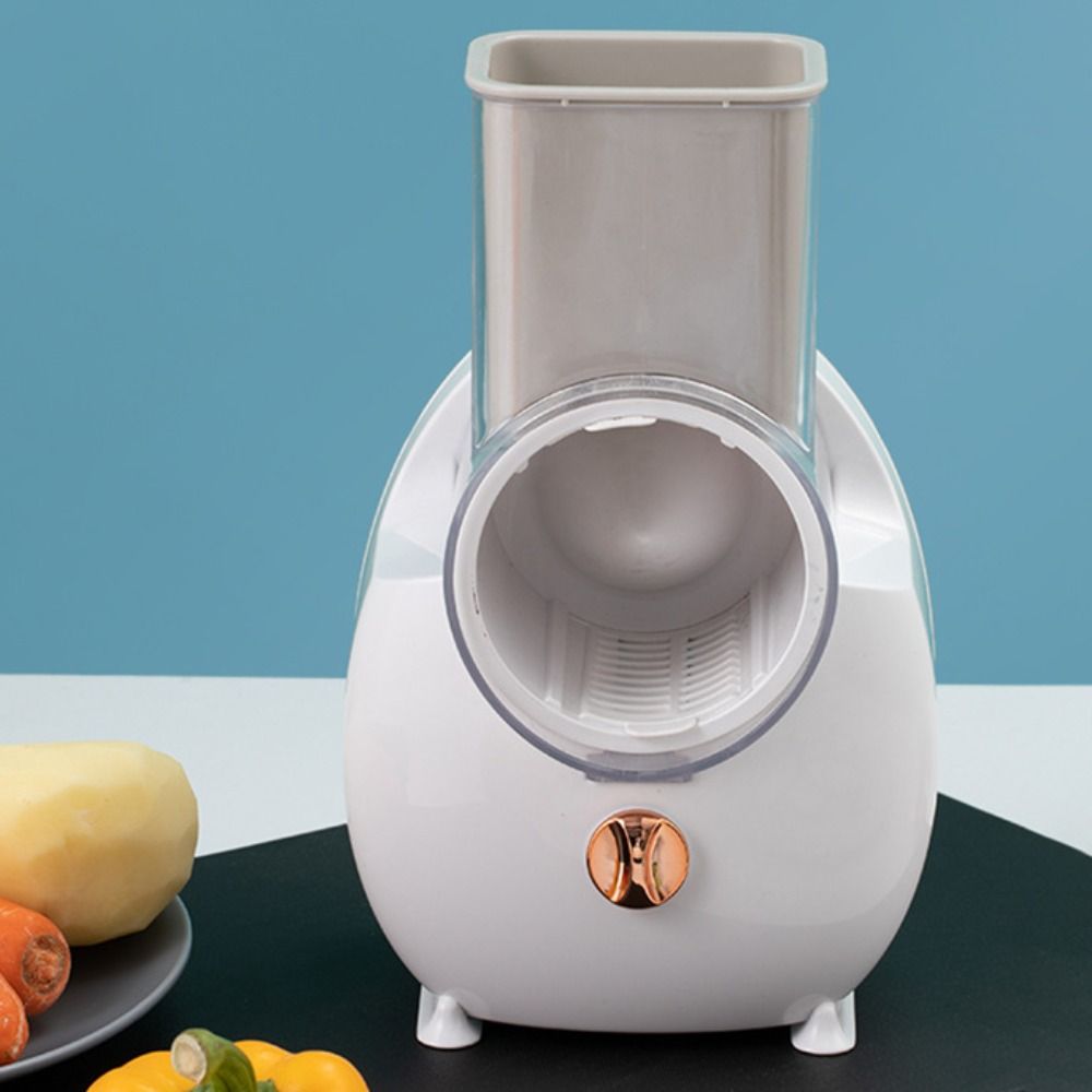 Automatic Electric Rotary Vegetable Shredder Efficient Vegetable Slicer Cheese Grater  Potato