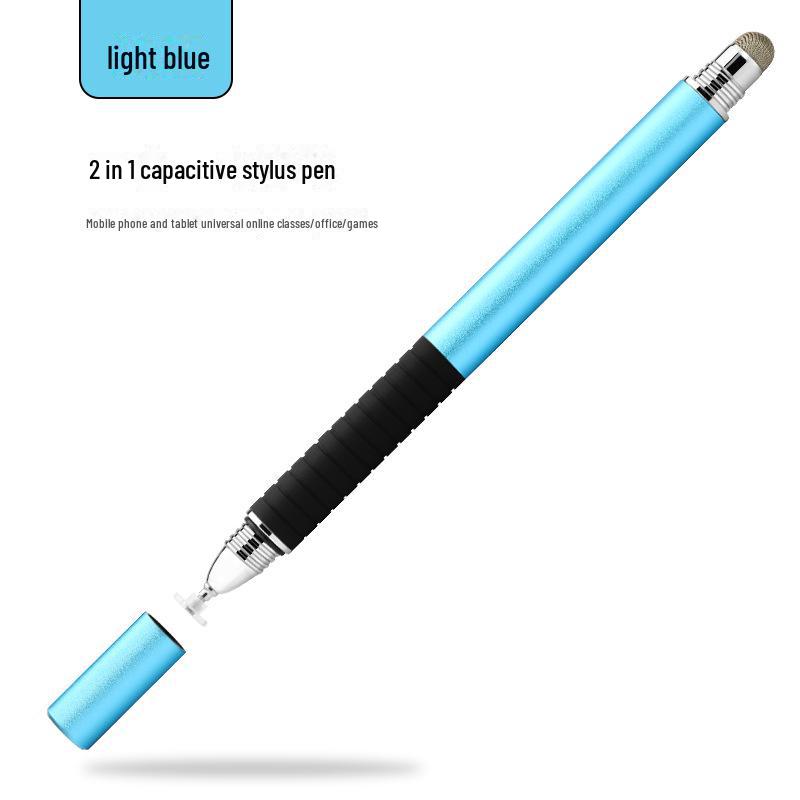 

Многофункциональный стилус: Проводящий тканевый наконечник и присоска для сенсорных экранов 2 in 1 cloth suction cup silicone non-slip cover светло-синий