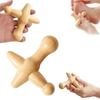 Handheld Wooden Foot Massage Stick Wood Trigger Point Massager  Full Body Relaxation