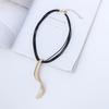 Accessories Geometric Pendants Short Necklaces Women'S Premium Ethnic Style Exaggerated Alloy Pendants