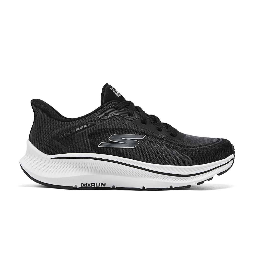 Skechers Go Series Comfortable Versatile Durable Low-Top Casual Running Shoes Women Sneakers Black White 128636-BKW