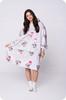 Blanket Sweatshirt Oversize Warm Thick Blanket Sweatshirt 2in1 Koala Furry [Kb-W31]
