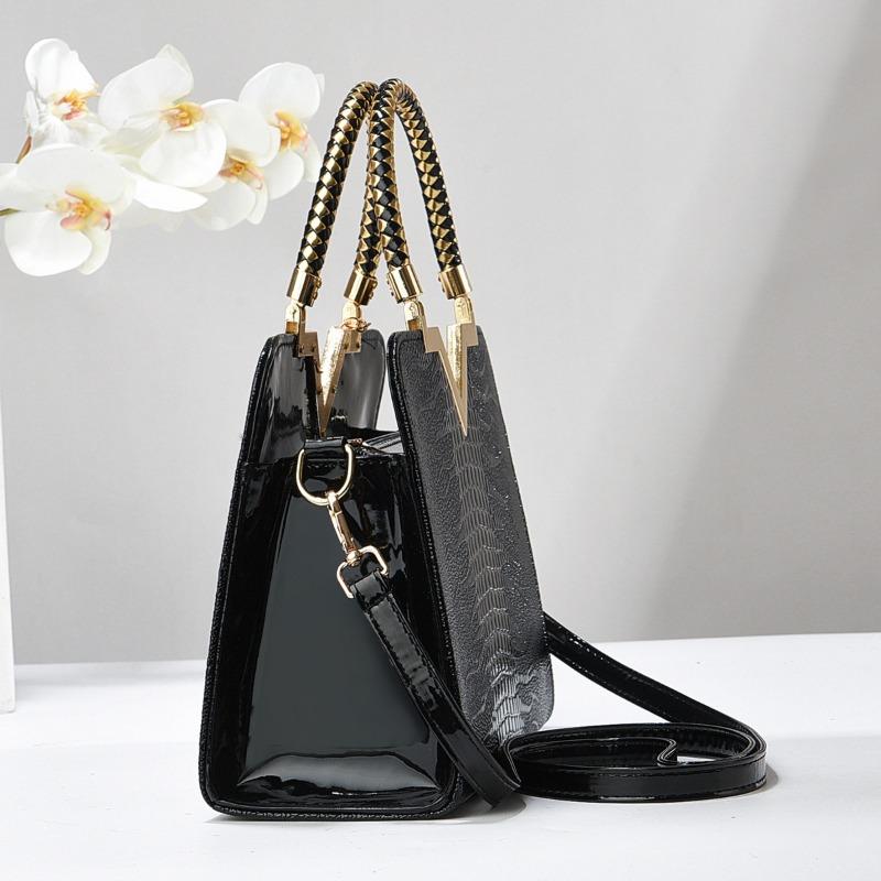 New Exquisite Crocodile Pattern Female Handbag Trendy Versatile Women's Shoulder Bag Large Capacity Women's Crossbody Bag