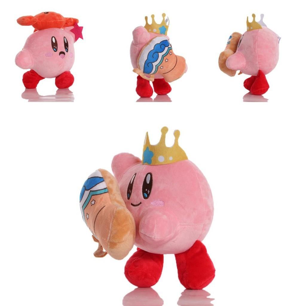 Wholesale Cute Kirby Plush Toy Crystal Soft Stuffed Doll Cartoon Figure 12" Tall