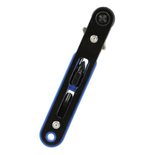 SK11 (SK11) Ultra-Fine Ratchet Driver 60, Straight, Compatible with 3 Sizes (Retractable Bit), Best-in-Class 60-Tooth Gear for Smooth Operation (SRD-2
