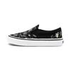 Slip On Canvas Low Top Kids' Skateboarding Shoes Black Children Aged 3 7 Years Old VN0A4BUT2JN