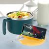 1200ml Schnell-Ramen-Schüssel Ramen-Nudelschalen mit Löffel Stäbchen Sicherer Nudelkochtopfschale für College Zuhause Büro