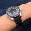 [Nywing] Watch Band Omega Strap Omega 19mm 20mm 21mm 22mm D Buckle Genuine Leather Crocodile Patt...