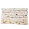 100% Cotton Double Layer Gauze Fabric: Cartoon Baby Pajamas, Drool Bibs, Bath Towels, Fabric Remnants.