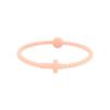 Children's Silicone Cross Thin Macaron Color Wristband Bracelet