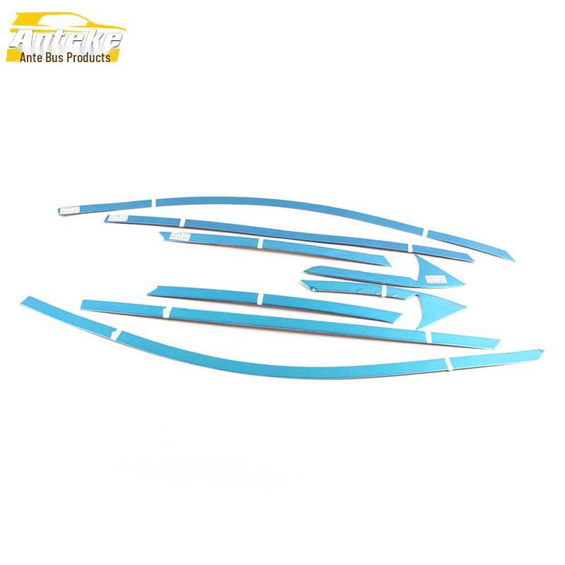 Compatible with 20 Jetour X70 models, this anti-scratch exterior trim enhances and protects window and body glass with a sleek, bright finish.