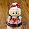 Mini 17Cm Plush DollS Clothes Outfit Accessories For Korea Kpop Exo Labubu Idol Suit Clothing GiftOnly Clothes And No Dolls