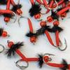 10pcs Bionic Design Bionic Fly Fishing Bait Insect Worm Flies Swim Baits  Fly Fishing