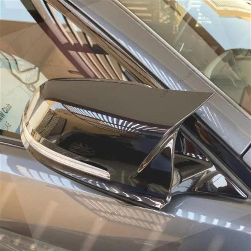 Kryty zpětných zrcátek v lesklé černé barvě pro BMW řady 3/4 F20 F21 F22 F30 F32 F36