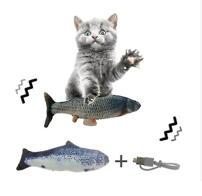 Cat Toy USB Simulation Fish Simulation Electric Toy Cat Fish