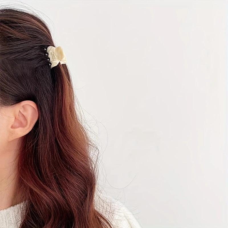 Mini Acetate Hair Claw Cute Small Size Hair Clamps Grab Elegant Side Pin Hairpin Hair Clips Women Hair Accessories