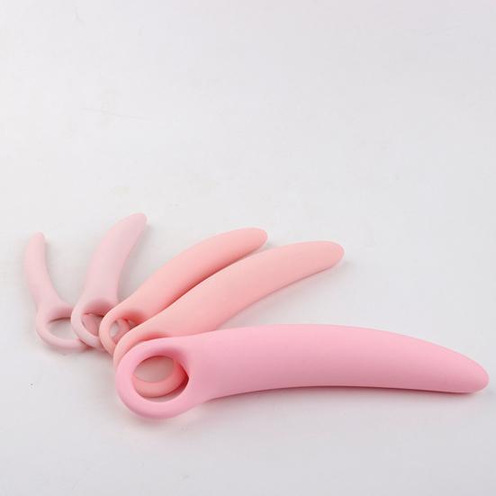 Durable Butt Stimulator Easy To Use Easy To Clean Pink Butt Plug Sex Toy for Hotel