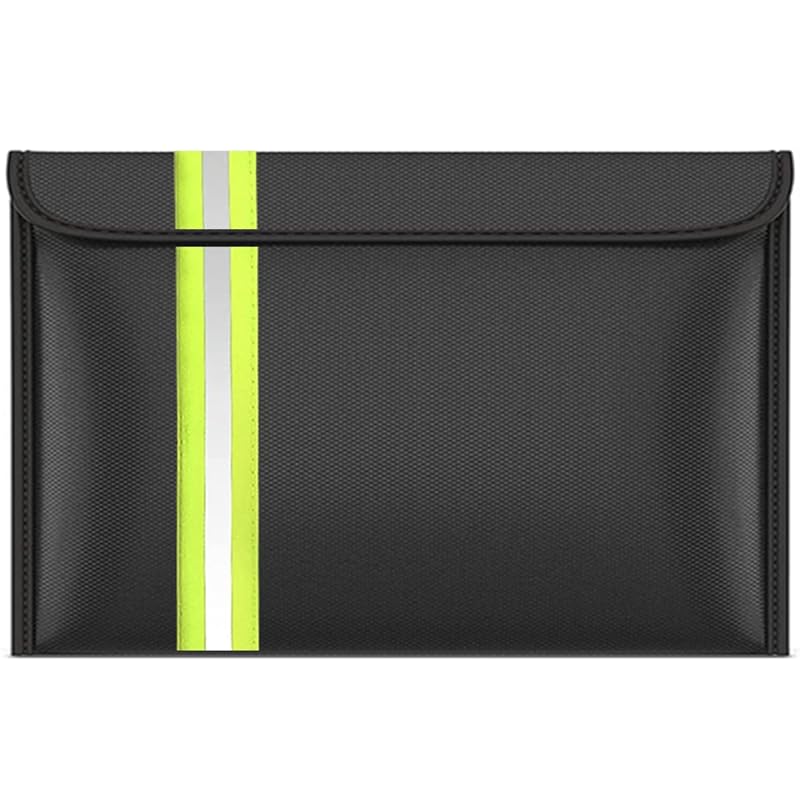 

[Amazon exclusive brand] safe fireproof bag document storage storage case reflection strip [New model] Mie fire prevention textile explosion proof