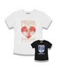 LIKE THE MOST Regular Mirror Love Short Sleeve T-Shirt_2 Colors