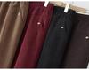 Mom's Spring Straight-Leg Elastic Pants for Middle-Aged Women - Plus Size Casual Fit