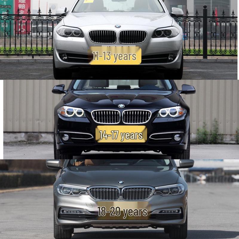 Compatible Headlight Semi-Assembly for 2011-2022 BMW 5 Series (F10/G30/F18), Front Lighting Lamp 530/525.