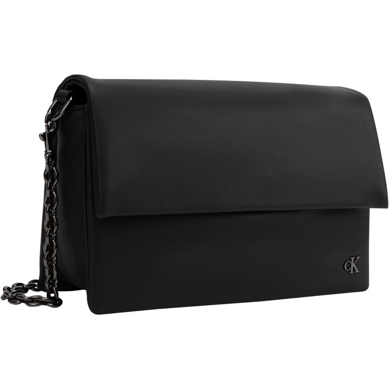 New CALVIN KLEIN Synthetic Material Crossbody Bag Women's Ink Night Black DH3571-UB1