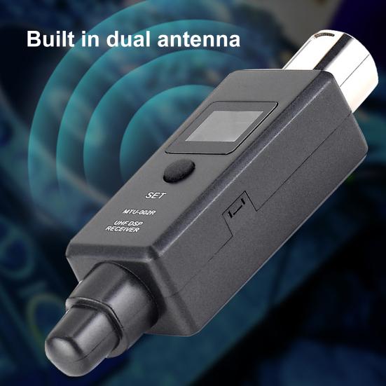 Беспроводной микрофонный адаптер USB-зарядка U3 Беспроводная микрофонная система Передатчик Приемник для аудиомикшера
