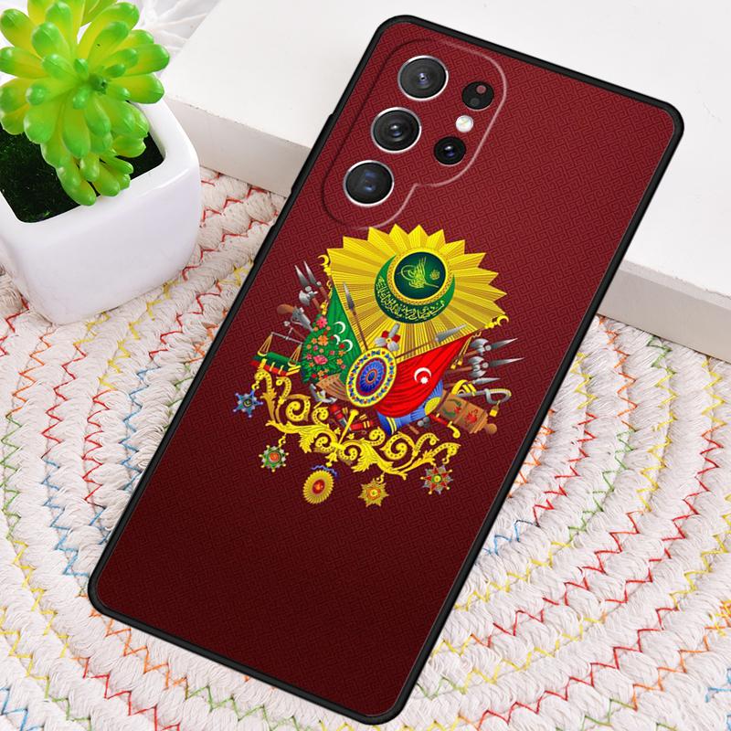 Osmanisches Reich Wappen weiche Silikon Handyhülle für Samsung Galaxy note 10 pro S26 S25 S24 S23 S22 S21 Plus Ultra Hülle