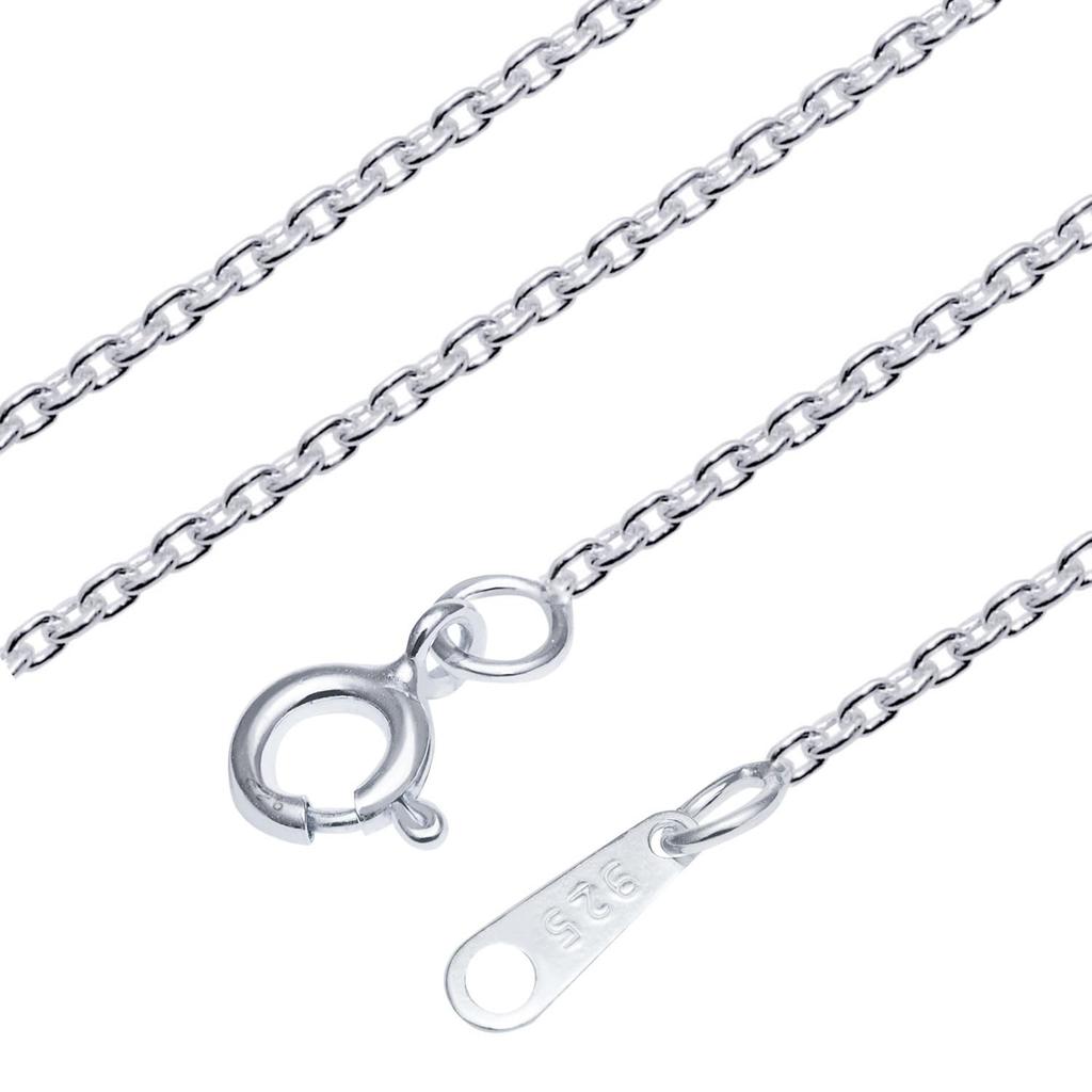 [Sears] Sterling Silver 925 Figaro Chain, 1.5mm Width, Scl40-55