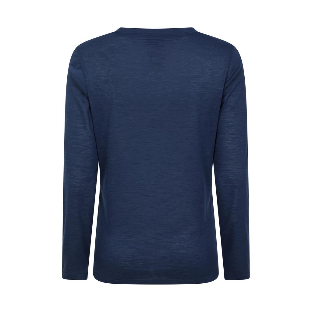 Mountain Warehouse Womens/Ladies Agra Slub Long-Sleeved Top