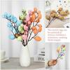 Tree Branches Seasonal Ornament Flower Picks Colorful Decorations For Home Indoor Children
