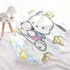 Ribbon Ice Cream Pochacco Automatic Folding Umbrella - 3 Folding Design, Vivid Cartoon Pattern, Suitable for Outdoor Activities, A Gift for Fans In Al