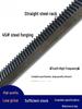 High-Frequency Quenched 1.5M Rack Spur Gear Pinion, 45 Steel, for Motor Machine Tool