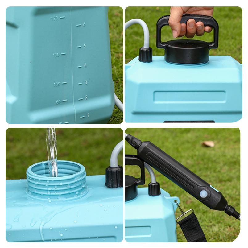 8L Electric Backpack Sprayer Pesticide Sprayer Rechargeable Automatic Sprayer Bottle for Garden Irrigation for Lawn