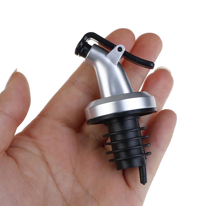3Pcs Stainless Steel Wine Bottle Stopper Liquor Bottle Pourer Stopper Dispenser