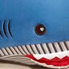 Giant Plush Shark Pillow 100cm Soft Fluffy Stuffed Animal for Cuddling & Sleeping Big Huggable Shark Toy for Kids Adults