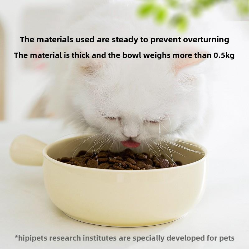 Kapibara Cute Cartoon Capybara Cat Dog Feeding Basin Cat Bowl Dog Bowl Drinking Water Pet Ceramic Bowl Supplies