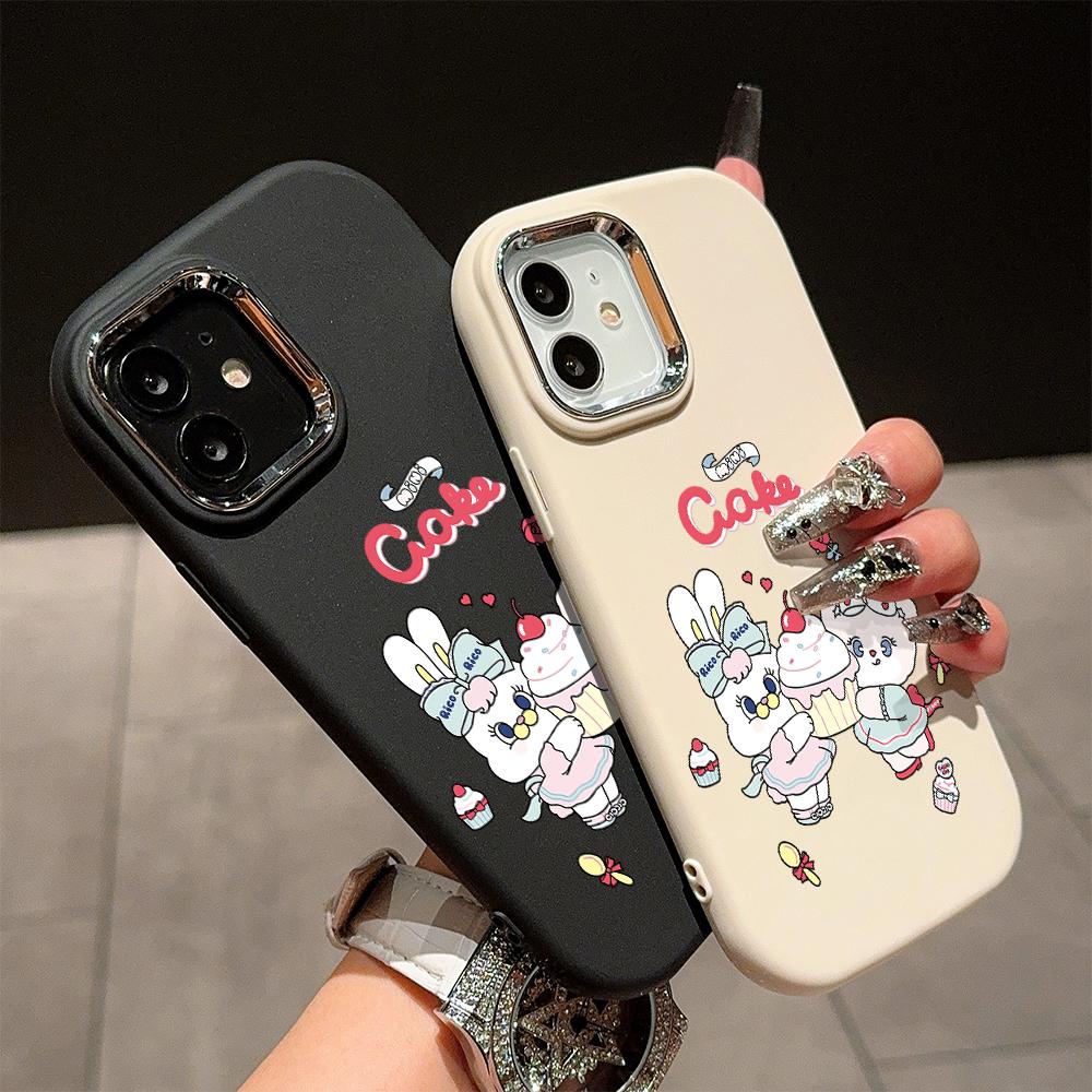 

Для OPPO A16 A38 A57 A58 A74 A78 A98 Reno8T Reno13F Realme C25S C53 C65 Мультяшний Чорний Кіт Сріблястий Край М який Рідкий Силікон Захисний Чохол OPPO A78 5G синій