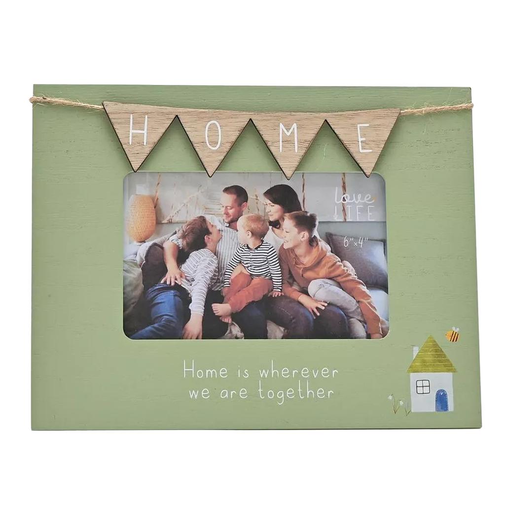 Celebrations Love Life Home Bunting Frame
