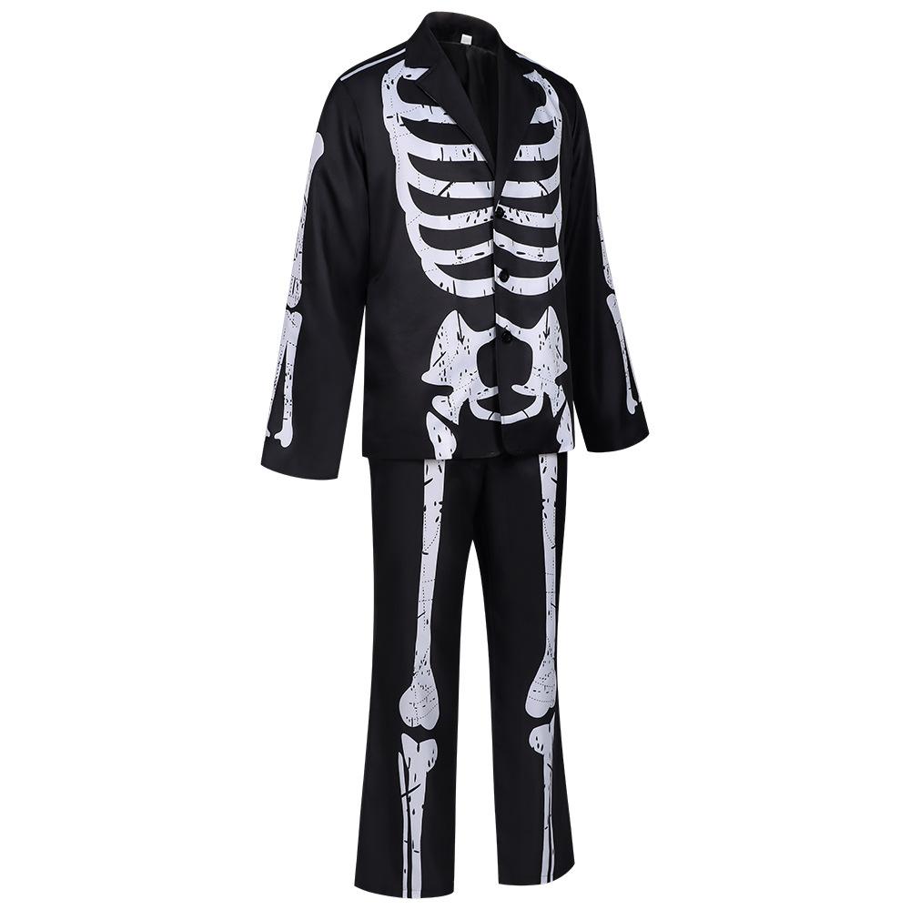 Mantianyu Halloween Male Female Adult Medieval Performance Costume Skull Overlord Performance Costume
