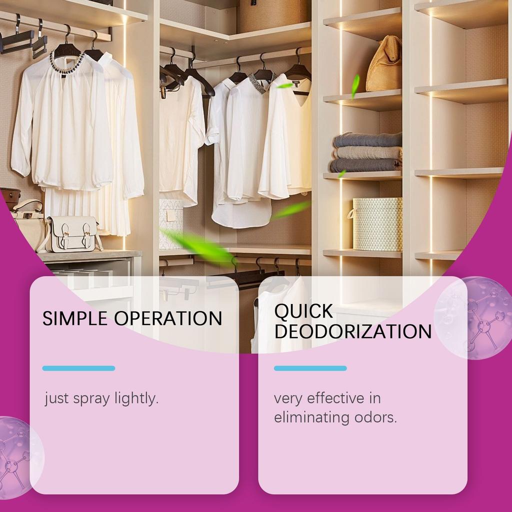 Odorizant de țesătură;Spray convenabil pentru haine; Spray pentru împrospătarea hainelor;Spray Revigorant pentru Haine Spray Convenabil pentru Materiale Parfum Luxos(120ml)