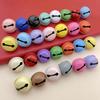 22mm Multicolor Bell Pendant Charm for DIY Keychain or Christmas Tree