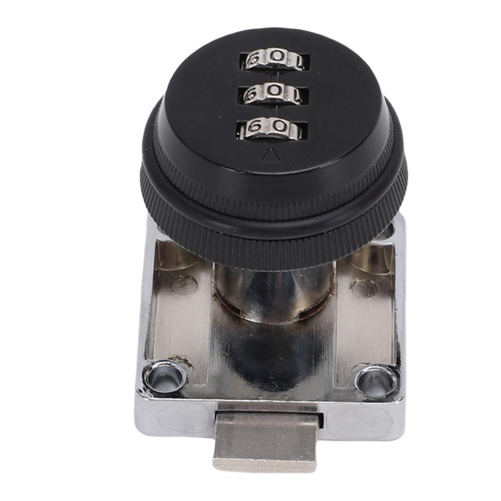 Kombinations-Schrank-Nockenschloss Multifunktionales 3-stelliges Passwort-codiertes Schubladenschloss für Türen Schränke