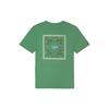 Vans Popular Loose Fit Cashew Flower Print Round Neck Short Sleeve T-Shirt Unisex Tops Green VN0A7TOPZXQ