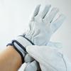 Work Cowhide Velcro [ACE] [Bulk Purchase] [3-Pack] Gloves, Leather, Closure, Medium, AG441-3P