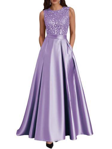 Evening Dress European and American Style New Banquet Host Long Dance Simple Temperament Sleeveless Dress 1011 New