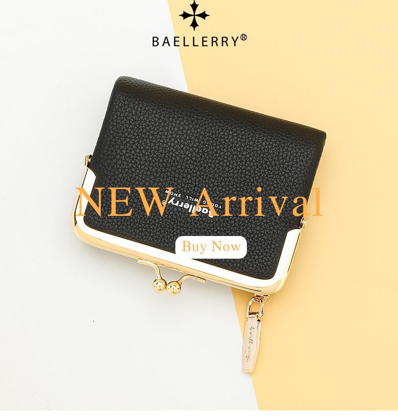 Baellerry Women's Korean Fashion Short Wallet & Coin Purse