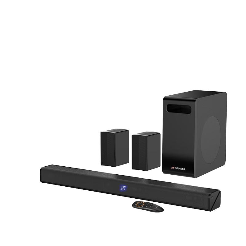 SANSUI DV-95C 5.1.2 Dolby Atmos Soundbar Home Theater System CN plug (adapter included) (CN version)